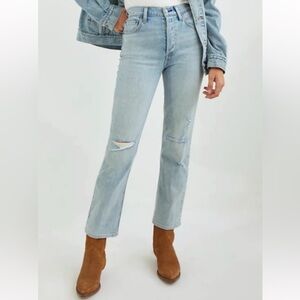 Like new Aritzia Denim Forum Arlo Straight Leg Jeans